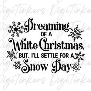 Weiß Weihnachten Schnee Tag Geschenk, Lehrer Schüler Shirt, Geschenk, Schneeflocken Design für Cricut, sofortiger digitaler Download: SVG, PNG, JPEG