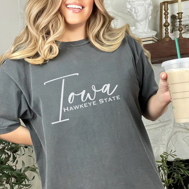 Iowa Script Hawkeye State Logo, Design for Crafting, Cricut, Silhouette ...