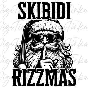 Engraçado adolescente alegre Skibidi Rizzmas, adolescente Gyatt Ohio Mewing popular moderno presente de feriado para adolescentes, sem boné professor de ensino médio camisa SVG PNG