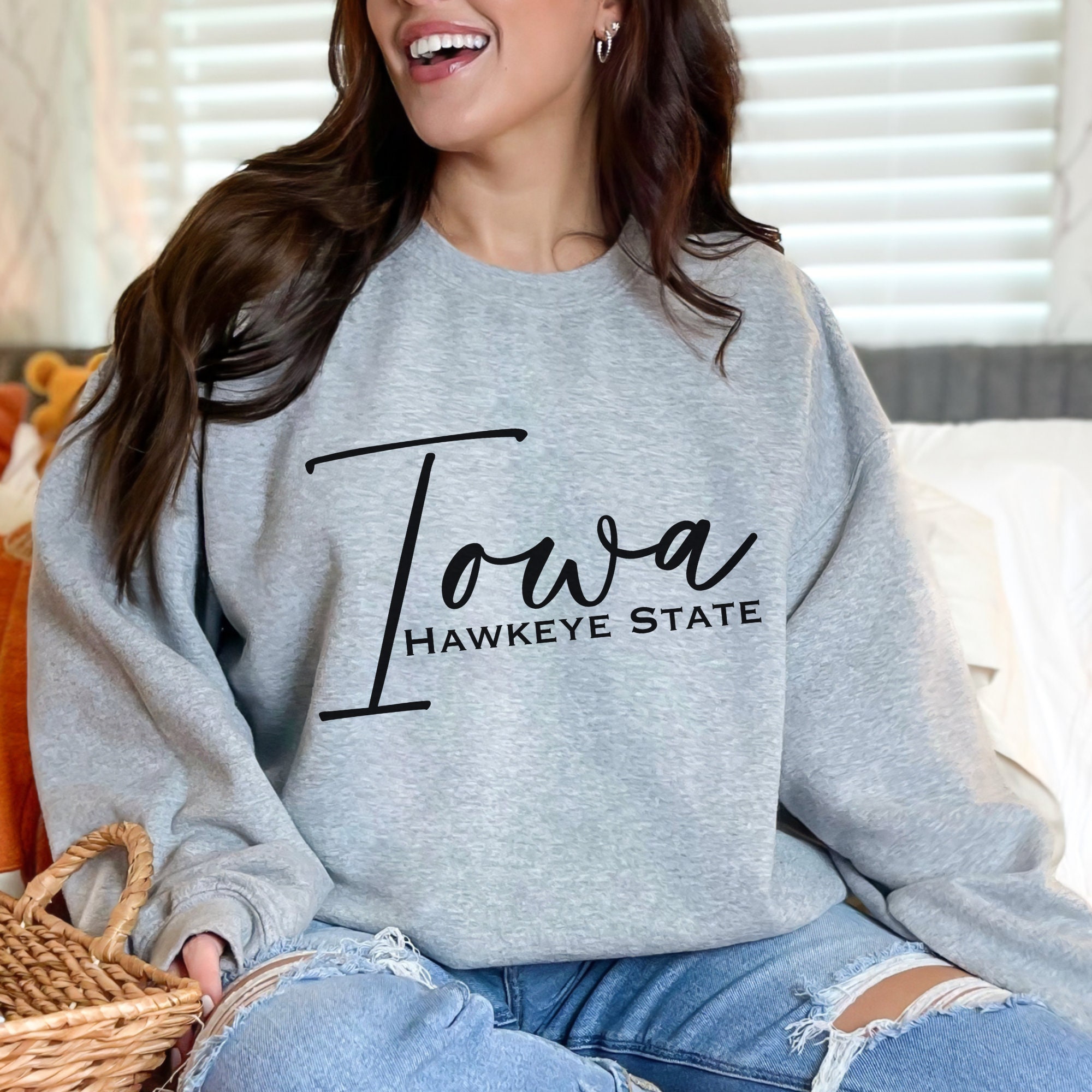 Iowa Script Hawkeye State Logo, Design for Crafting, Cricut, Silhouette ...