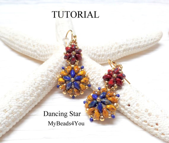 Beading Kits, Bead Packs With Tutorial Pattern, Bracelet Kit, Superduo Tile  Seed Beads, Maya Star Jewelry Making Beading KIT by Mybeads4you 