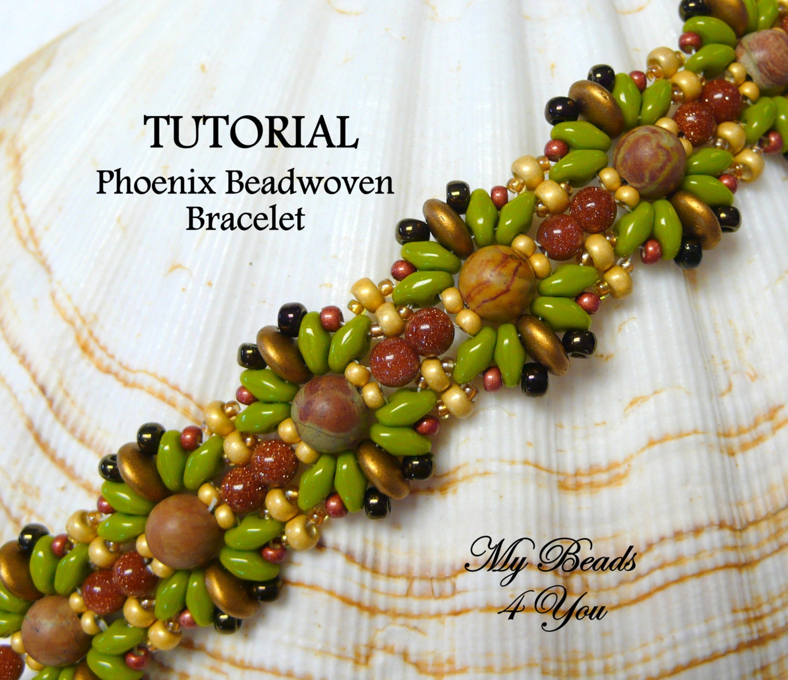 PDF Beading Pattern Super Duo Bracelet Beadwork Bracelet Etsy