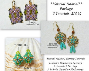 DIY Beading Tutorial, Beading Pattern, Jewelry Tutorial,Beading Instructions,Seed Bead Tutorial, Superduo Tutorial, Bead Pattern,MyBeads4You