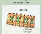 Kralentutorials Patronen, Gemakkelijke rijginstructies Sieraden maken, DIY Zaadkralenarmbandpatroon, PDF Zijdeachtige kralenarmbandinstructies