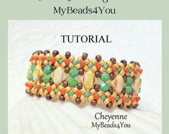 DIY Bracelet Beading Patterns, Jewelry Making Supplies, Seed Bead Bracelet Tutorial, Silky Beads Seed Beads Bracelet Pattern, MyBeads4You