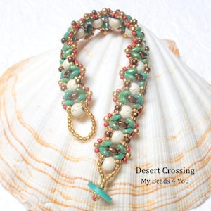 Bracelet Beading Tutorial - PDF Seed Bead Pattern - Instant Download ...