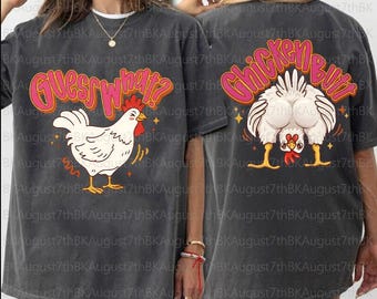 Guess What, Huhn Hintern Rosa PNG, Huhn Hintern PNG, Huhn Design, Humor Tshirts Clipart, Girly Png, Boutique Png, Preppy Png, Meme