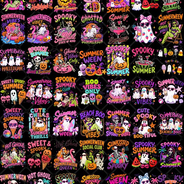 Summerween Pic Summerween Clipart - Etsy