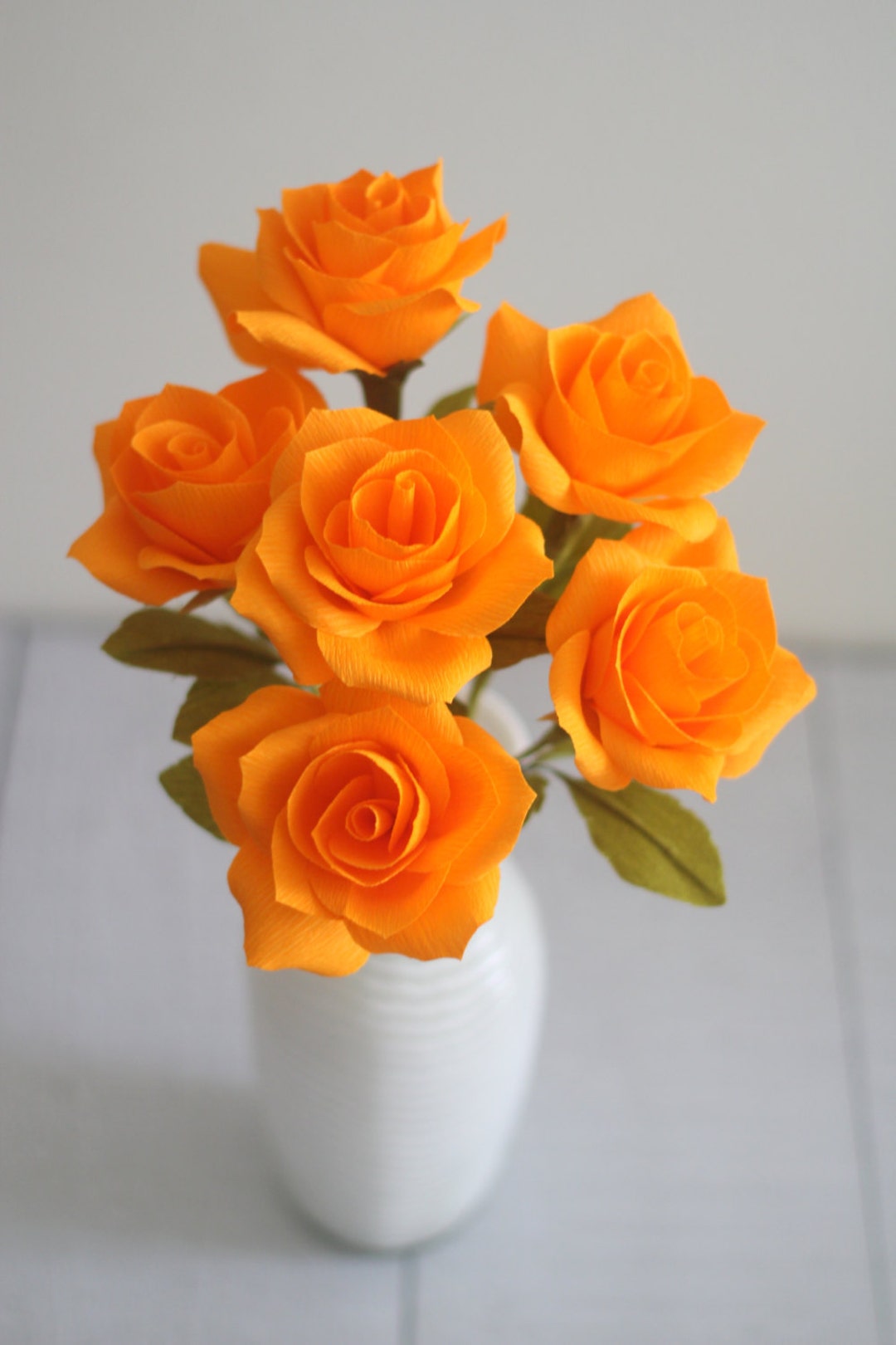 Paper Roses- Handmade Paper Flower - Etsy