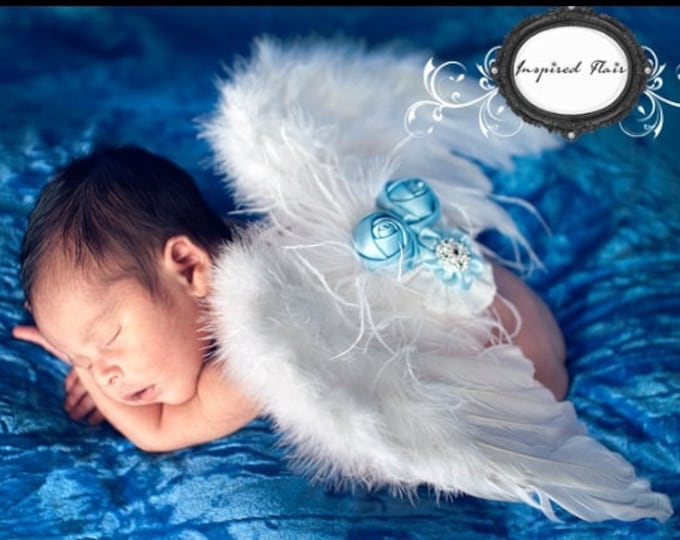 Newborn Baby Angel Wings White Baby Angel Wings White Etsy