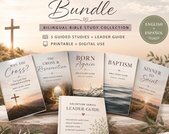 Salvation Series Bundle Leader Guide Included English & Spanish