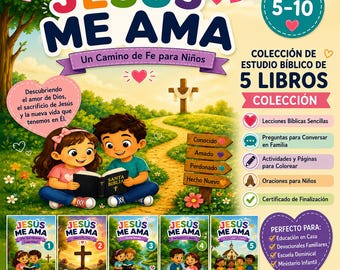 Kids Bible Study Collection | Jesus Loves Me 5-Book Set (Digital Download)