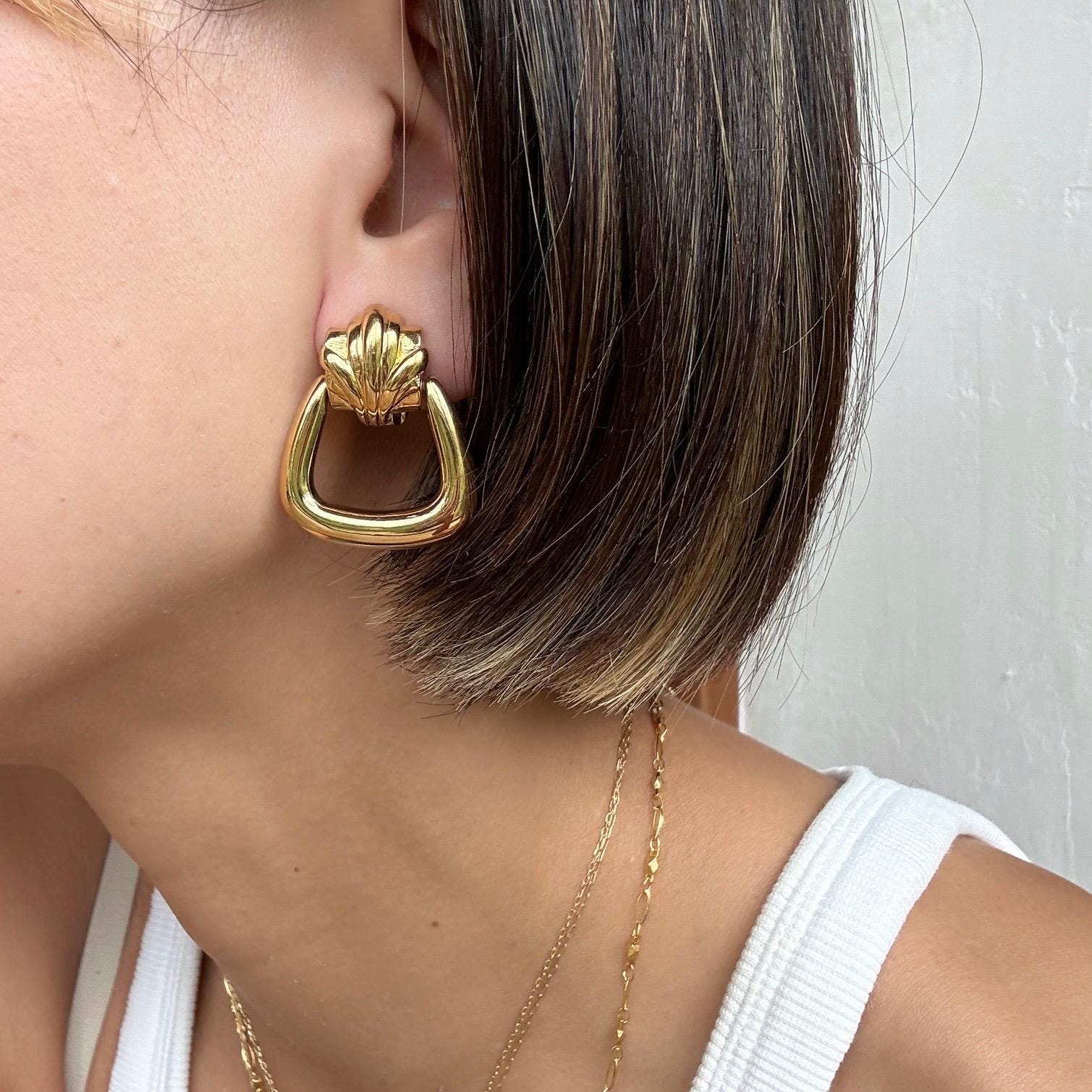 Chanel clip on earrings - Etsy 日本