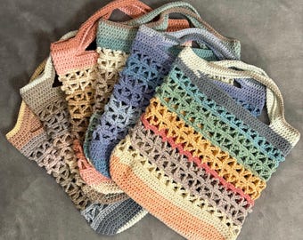 Handmade Crocheted Market Bags
