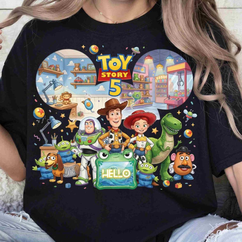 34+ Toy Story 5 Characters Bundle PNG, Woody Buzz Jessie Clipart, Watercolor Toy Friends Png, You've Got a Friend in Me , Story Inspired Png image 8
