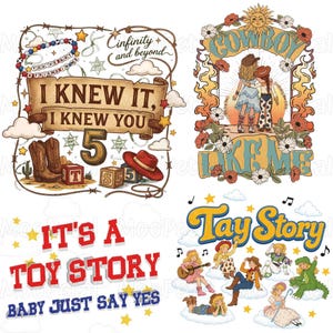 Paquete PNG de Toy Story "Lo sabía, te conocía", descarga digital de vaquera del oeste, gráfico de la era del cumpleaños, tienes un amigo en mí (Toy Story) PNG imagen 10
