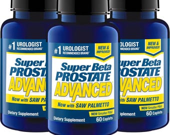3 PACK SUPER BEta PRO BEta PROFORT erweiterter Sägepalmetto Prostata Gesundheit ergänzt Männer Blase Harnwegspalmetto Vitamin Zinkoxid Selen 60 Ct