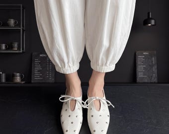 Bailarinas de mujer con cordones, punta afilada, tacón bajo, estilo francés, punta cuadrada, cómodas, de PU, ideales para primavera y verano.