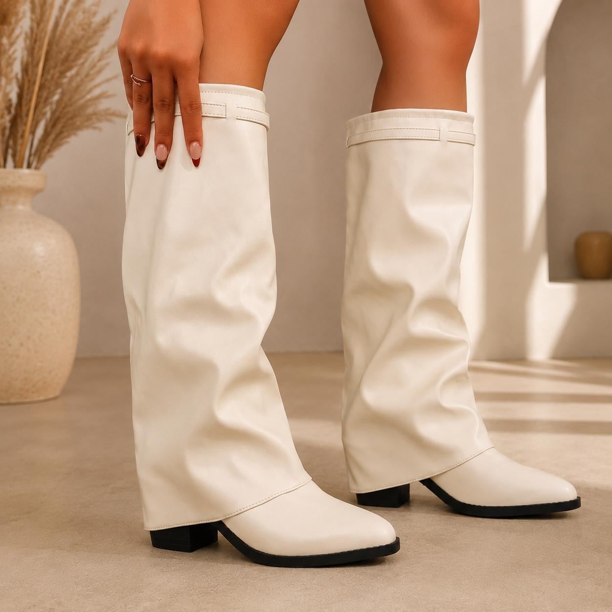 Fold Over Boots - Etsy Canada