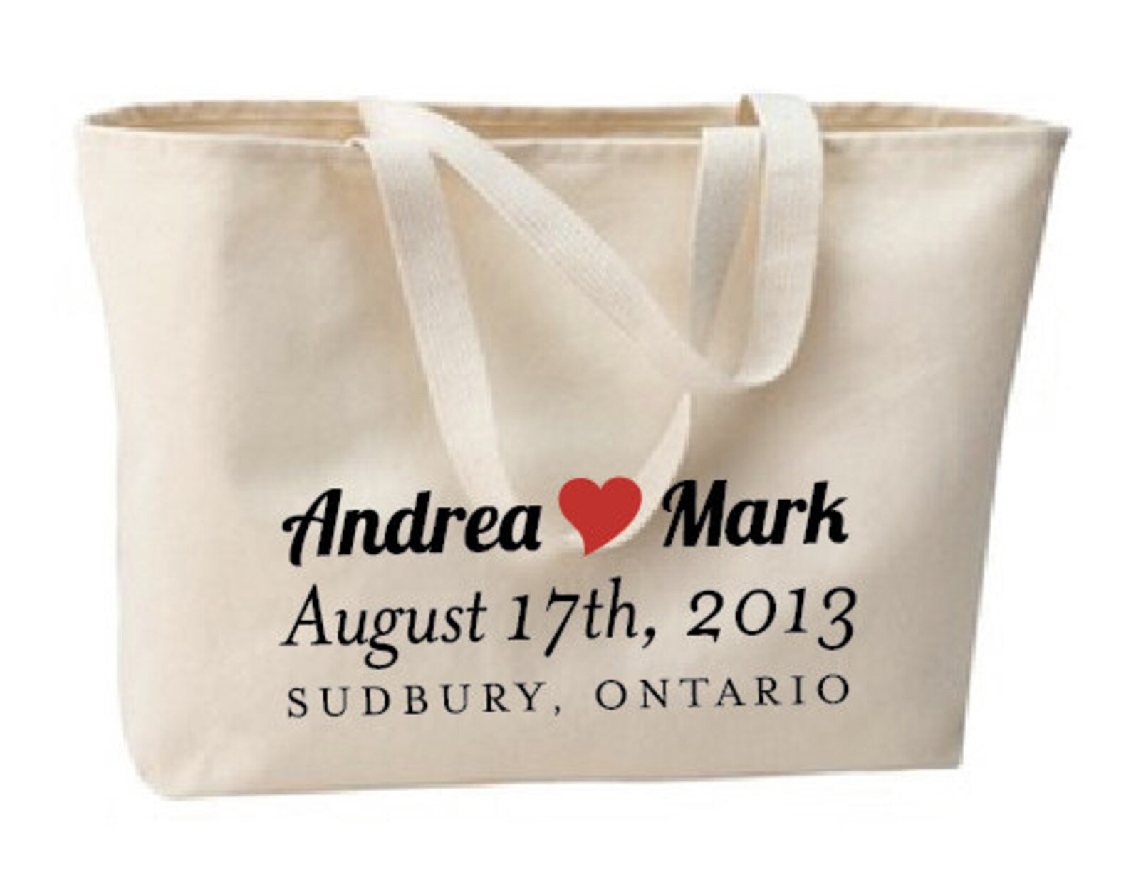 Wedding Bag / / 40 Custom Totes, Print Included / / Hotel