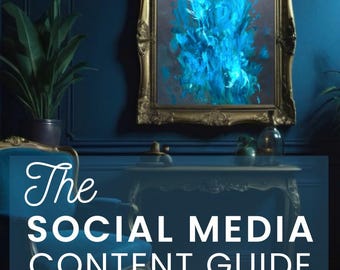 Social Media Content Guide with PLR / MRR Resell Rights — 59 Page E-book