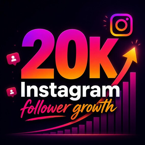 20K Instagram Followers Growth | Real Gradual Followers | No Password Required | Fast Delivery 1-24H | Instagram Promotion