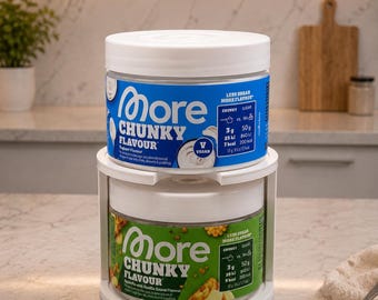 Halterung fuer Geschmackspulver Dosen Organizer Stapelsystem Kuechendeko Aufbewahrung fuer Chunky Flavour Erweiterbares Stecksystem aus PLA