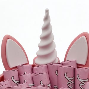 Einhorn-Schale aus PLA in Wunschfarbe – Süßigkeiten-Halter & Schmuck-Organizer bild 7