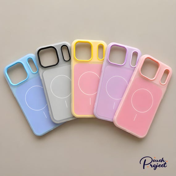 Luxury Magnetic Case, Candy iPhone Case, Translucent MagSafe Phone Case, Magsafe Case For iPhone 17, 16, 15, 14, 13, 12, 11 Pro Max
