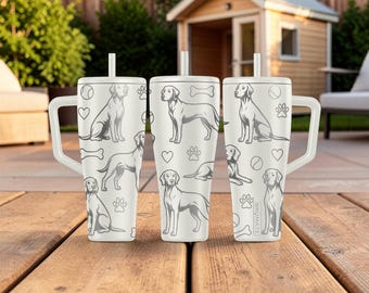 Vizsla BrüMate Era Tumbler - 20oz 32oz 40oz - Jagdhunde Wasserflasche - Vizsla Mom Geschenkidee
