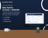 Etsy Social Content Planner 2026, Content Calendar Spreadsheet, Instagram TikTok Pinterest Planner, Etsy Marketing Tracker