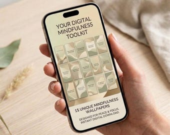 Pacchetto di sfondi per ADHD | Promemoria per la sindrome del doppio corpo e la disfunzione esecutiva | Kit di strumenti per la produttività digitale