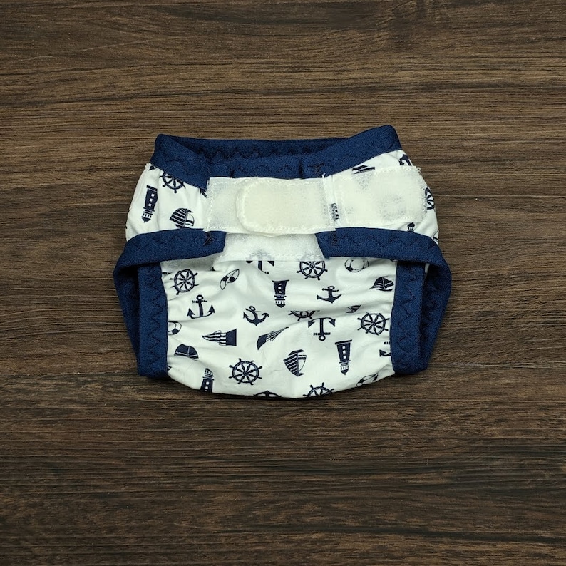 Hippeez Custom Reusable Cloth Swim Diaper Your choice of print and closure image 10