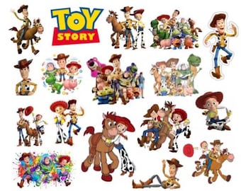 Toy Story PNG SVG – 300+ Designs | Buzz Lightyear Png, Woody and Jessie PNG, Toy Story Font for Cricut, Birthday & Shirts – Digital Download