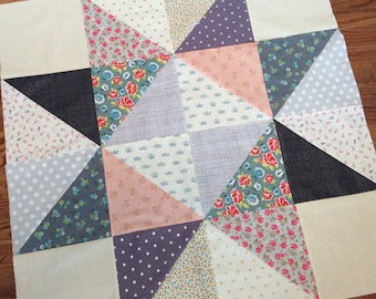 Beginner’s Sewing Kit, Easy Star Quilt Kit: Beginner Sewing Project - Learn to Sew