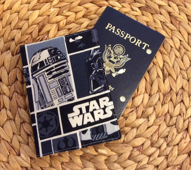 Star Wars Passport Cover Passport Holder International Etsy