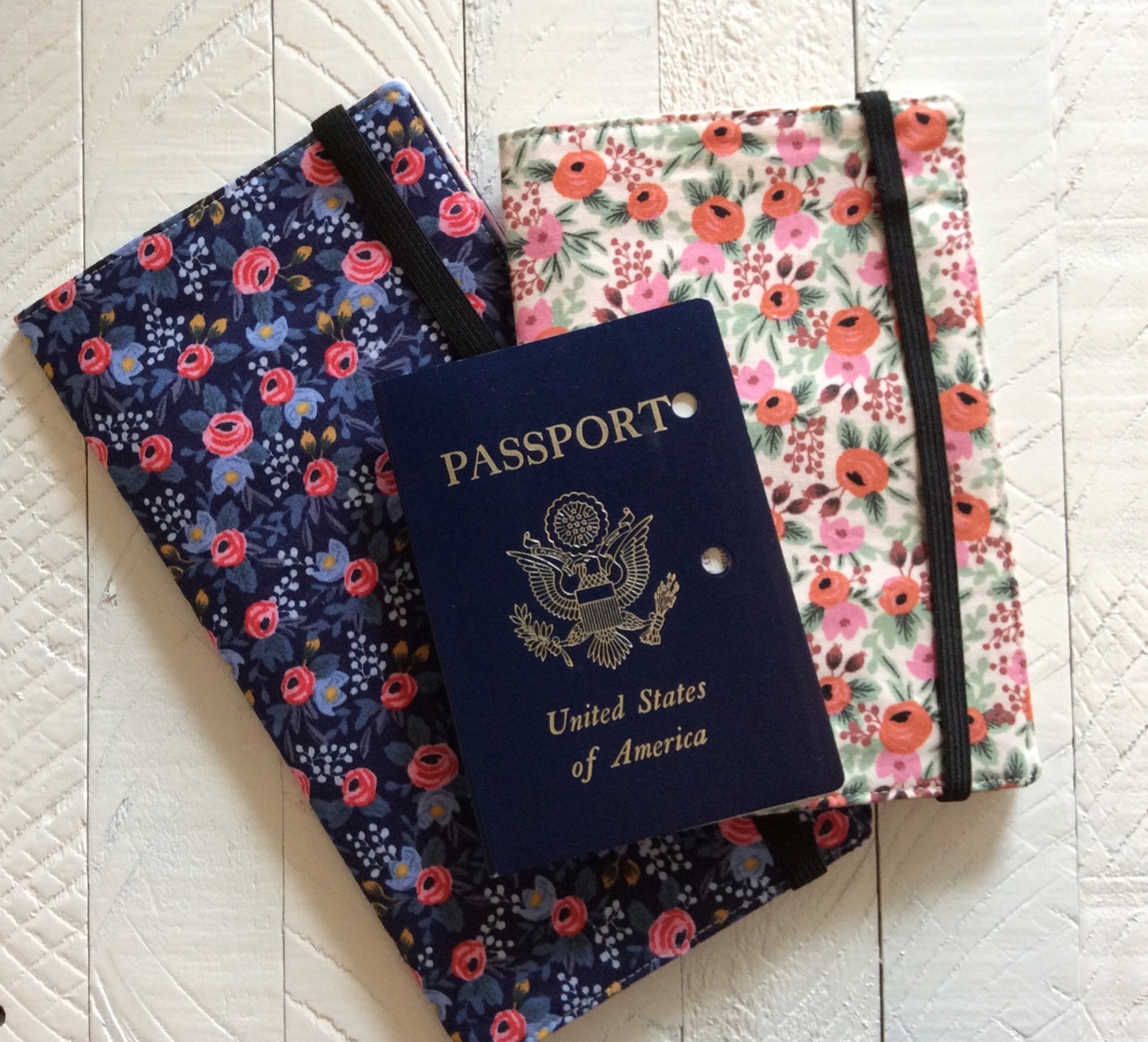 Rifle Paper Co Family Passport Holder Holds 2 4 6 8 Etsy