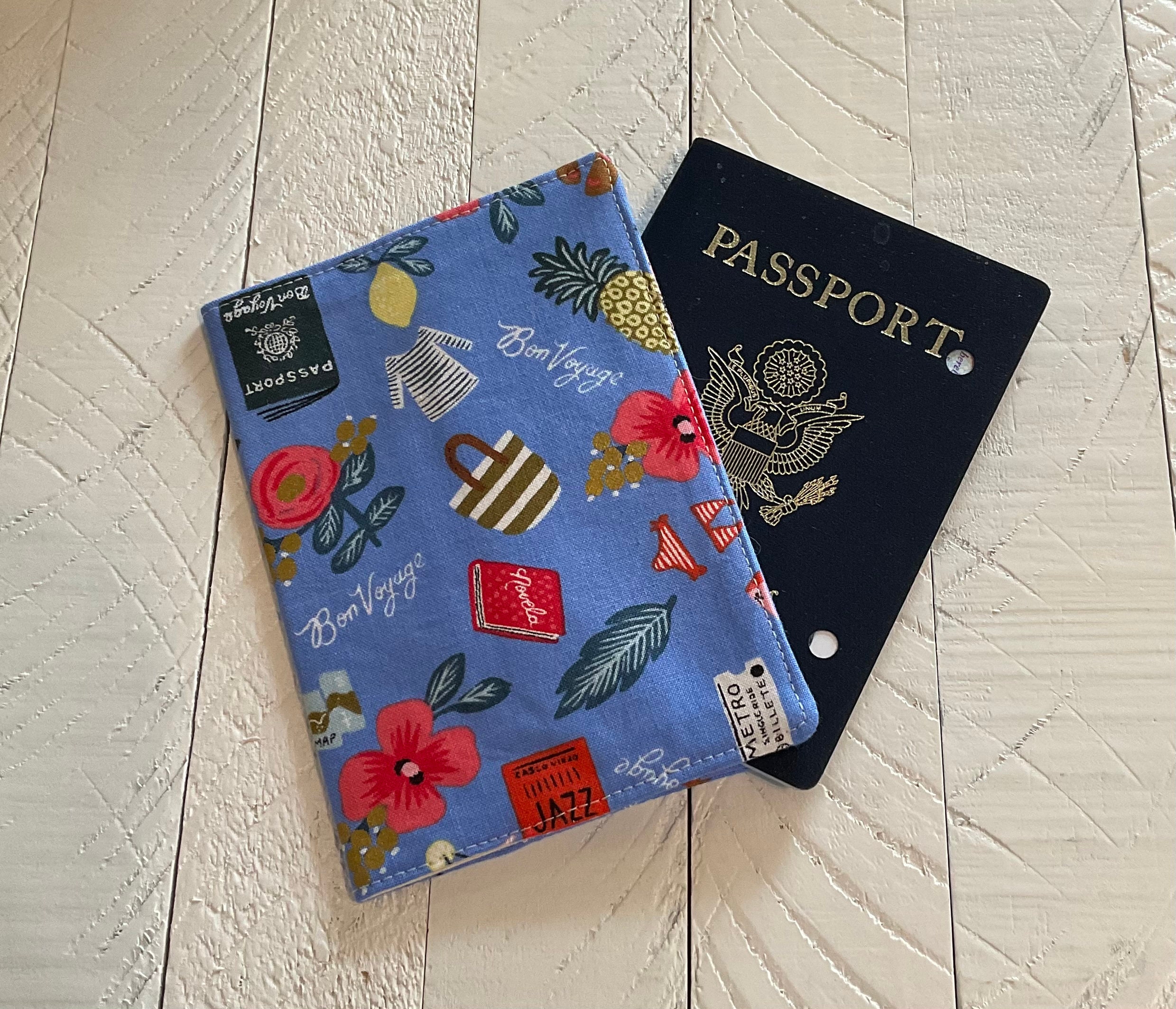 Bon Voyage Passport Cover