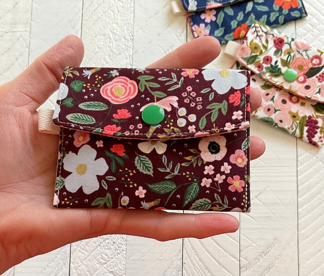 Rifle Paper Co. Wallet - Credit Card Holder -small Snap
