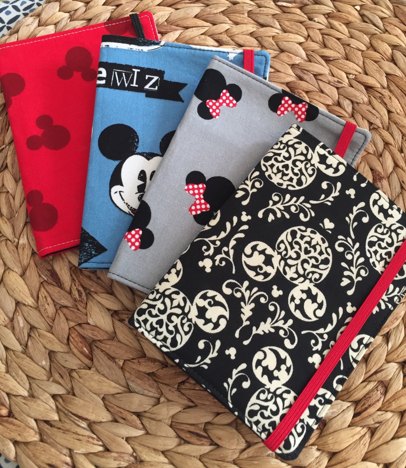 Disney Passport Holder Family Passport Cover 2 Passports Etsy