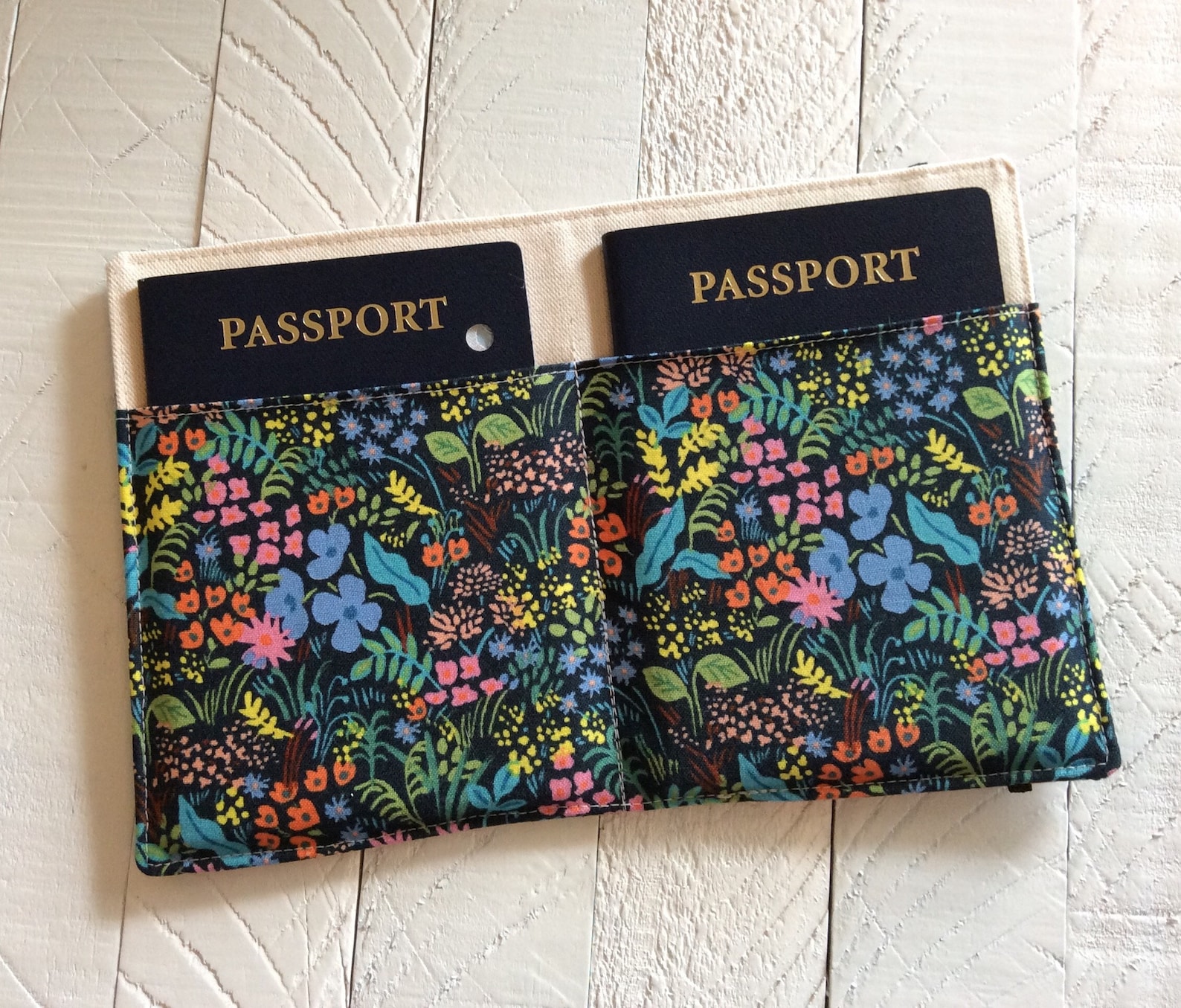 Rifle Paper Co Family Passport Holder Holds 2 4 6 8 Etsy