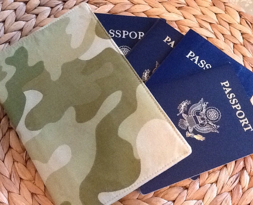 Family Passport Holder Military Family Holds 4 6 or 8 Etsy