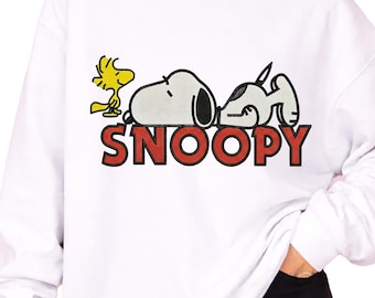 Snoopy Peanuts Graphic Design, Woodstock T-Shirt Art (Digital Download)