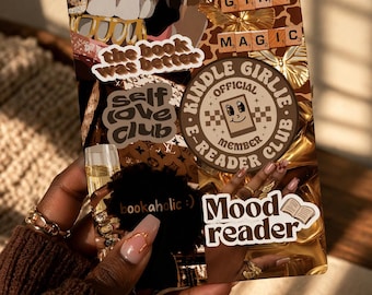 Inserto Kindle "Black Girl Magic" / E-reader marrone (download digitale)