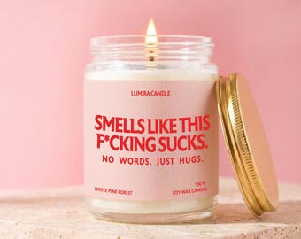 Sympathy Gift, This Sucks Grief Candle, Thinking Of You Gift, Memorial Gift, Mourning Gift, Bereavement Gifts, Condolence Gift, Loss of