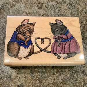 Haus Maus Liebe Gebraucht Stempel Dykstra Pierson