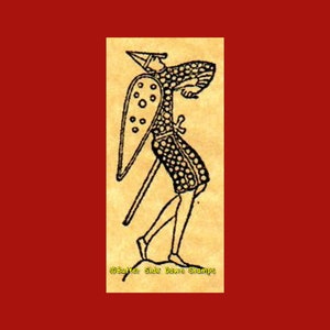 Sächsischer Soldat Bayeux Wandbehang Stempel