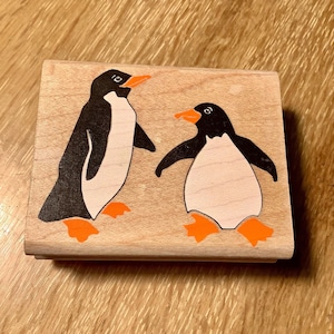 ペンギンのゴム印（中古） Posh Impressionsより