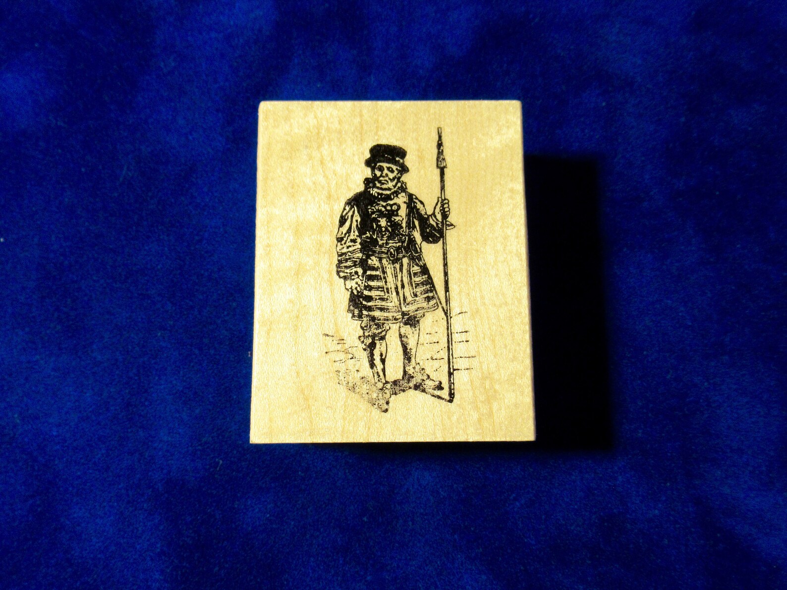 Beefeater Tower of London Rubber Stamp Etsy