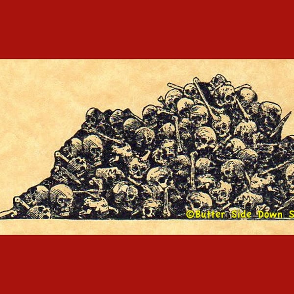 Catacombs  Rubber Stamp